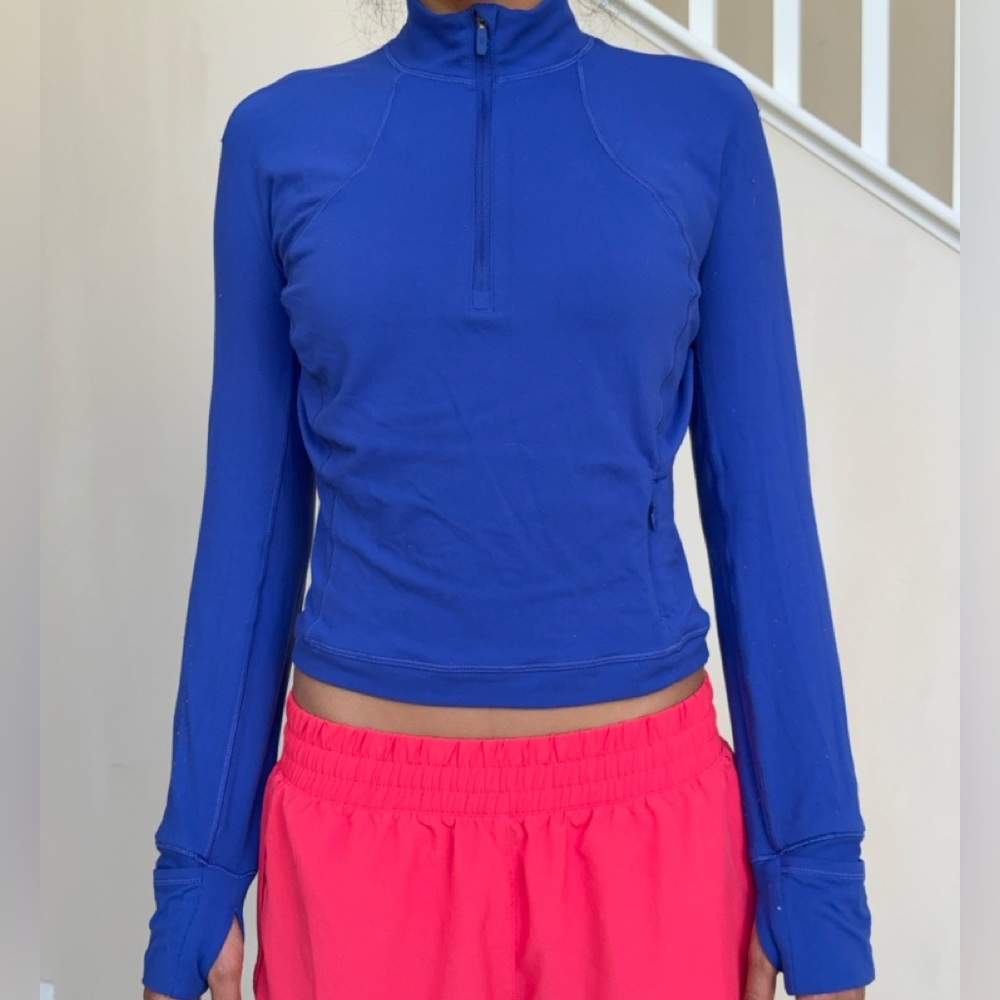 lululemon athletica Royal Blue Long Sleeve Top